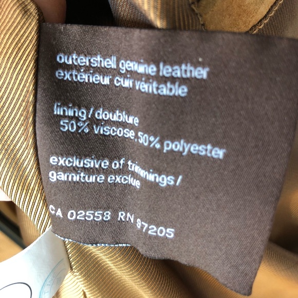 Danier Suede Leather Moto Jacket - Picture 10 of 11